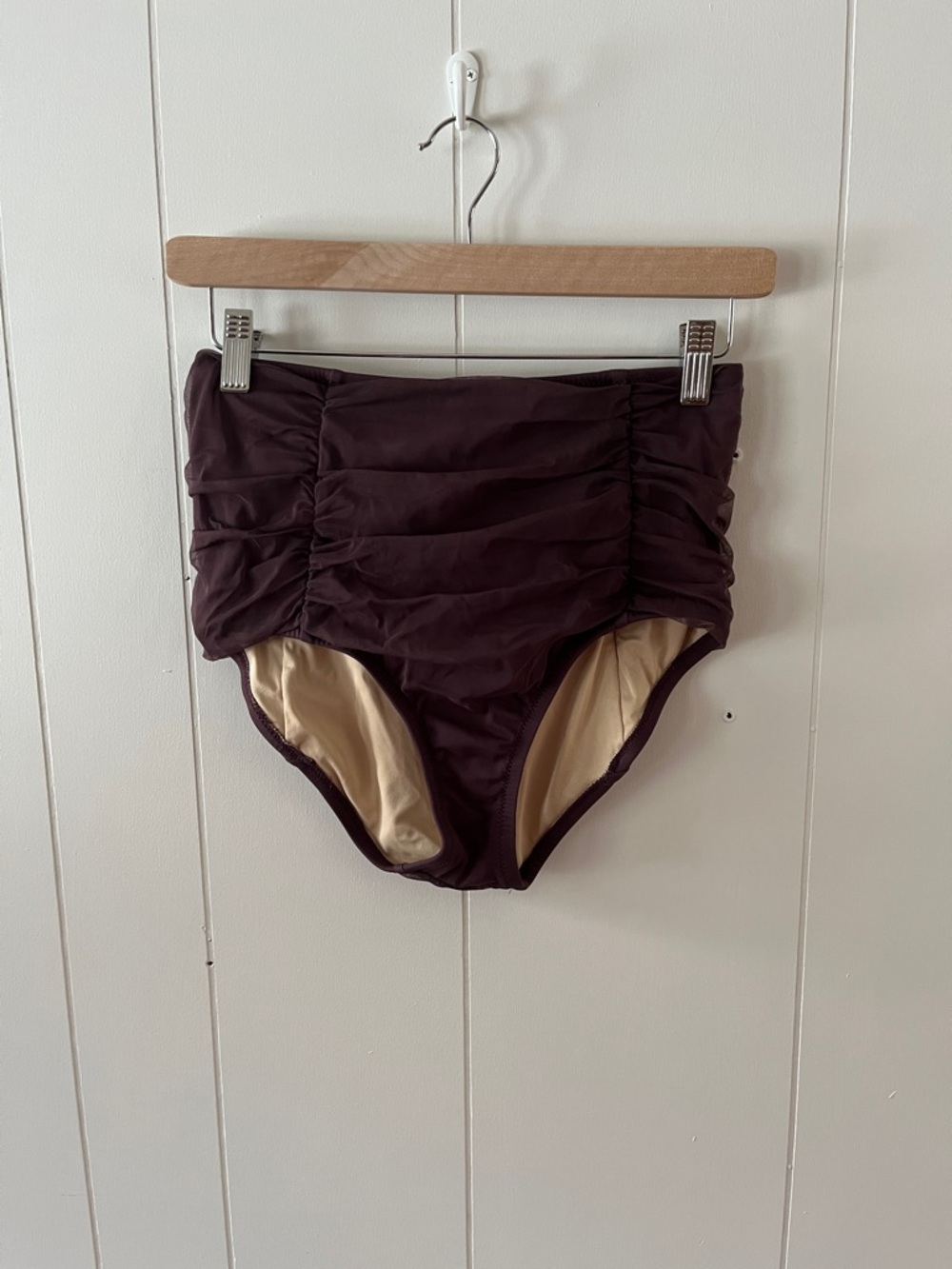 J. Crew Deep Plum Swim Bottoms